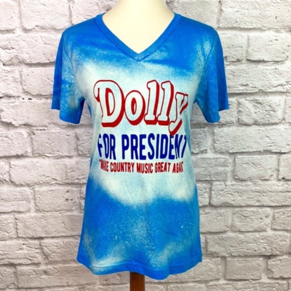🛍 Dolly for President Tye Dye Top - Picture 3 of 6